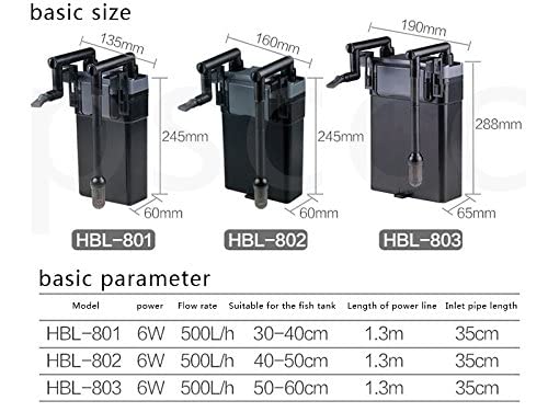 HBL-801 HBL-802 HBL-803 Aquarium Filter at Ganraj Aquarium Pune